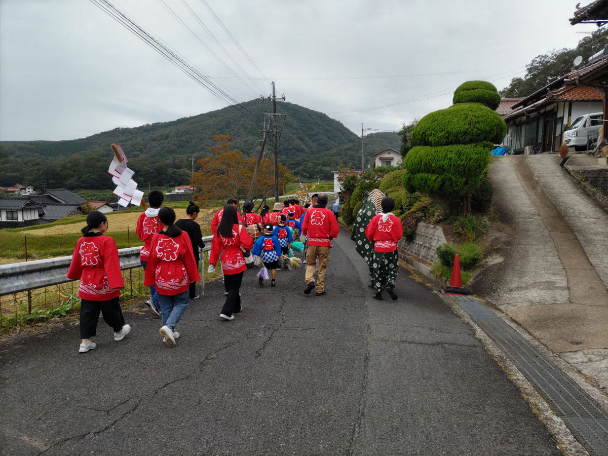 荒神社と秋祭り